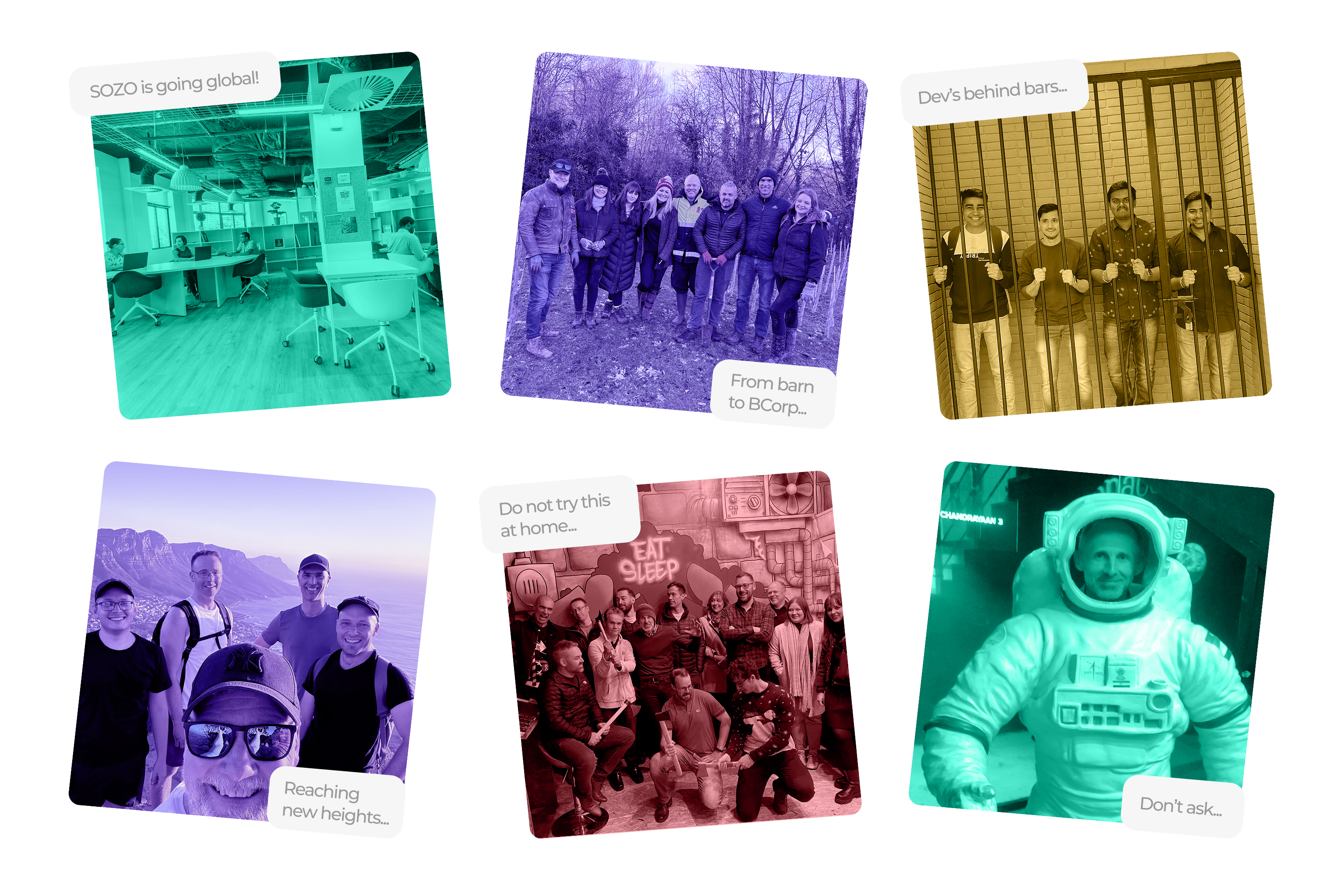 25 years of reinvention: from a barn to B Corp - the story of a digital agency 2 25th images - SOZO Web Design Agency